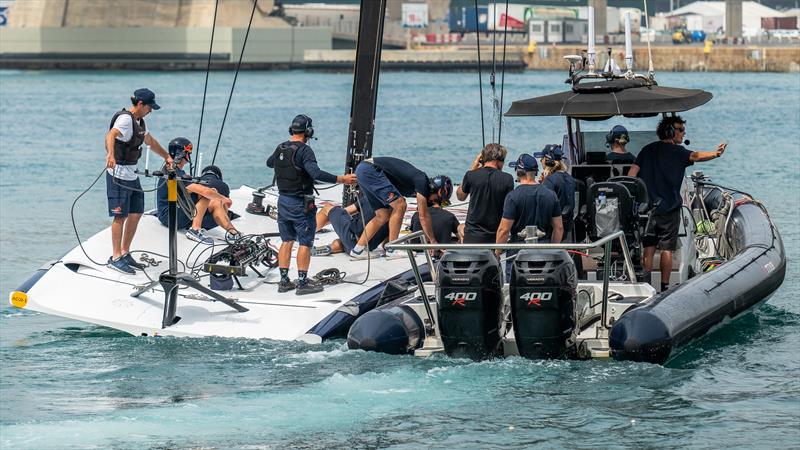 Alinghi Red Bull Racing - AC40  - Day 35 - June 21, 2023 - Barcelona - photo © Alex Carabi / America's Cup