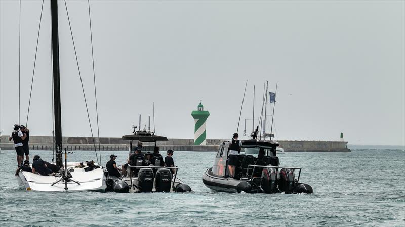 Alinghi Red Bull Racing - AC40  - Day 35 - June 21, 2023 - Barcelona - photo © Alex Carabi / America's Cup