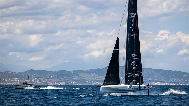 American Magic - AC40  - Day 1 - June 22, 2023 - Barcelona - photo © Alex Carabi / America's Cup