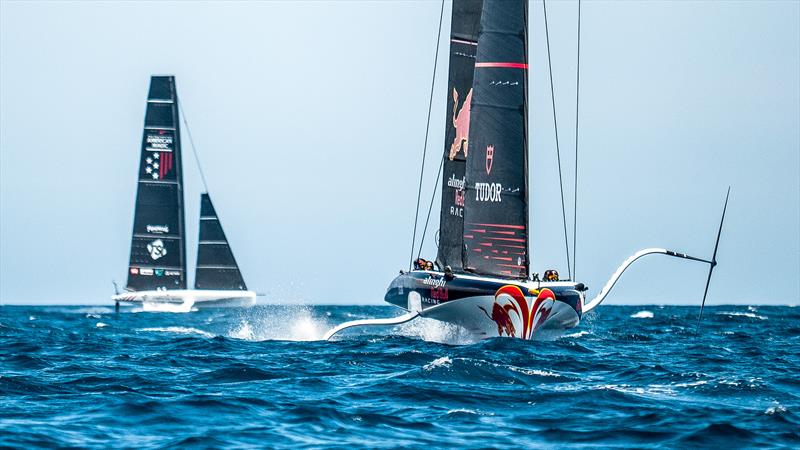 Alinghi Red Bull Racing - AC40  - Day 36 - June 22, 2023 - Barcelona - photo © Alex Carabi / America's Cup