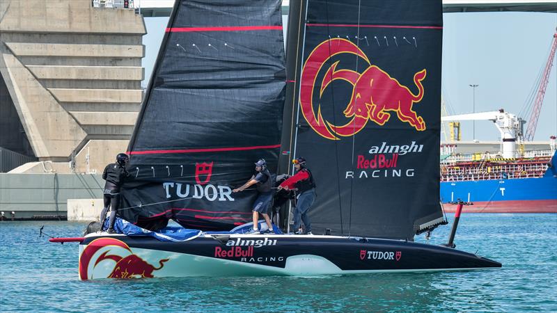 Alinghi Red Bull Racing - AC40  - Day 36 - June 22, 2023 - Barcelona photo copyright Alex Carabi / America's Cup taken at Société Nautique de Genève and featuring the AC40 class