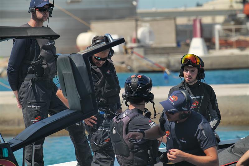 Alinghi Red Bull Racing - AC40  - Day 37 - June 23, 2023 - Barcelona - photo © Alex Carabi / America's Cup