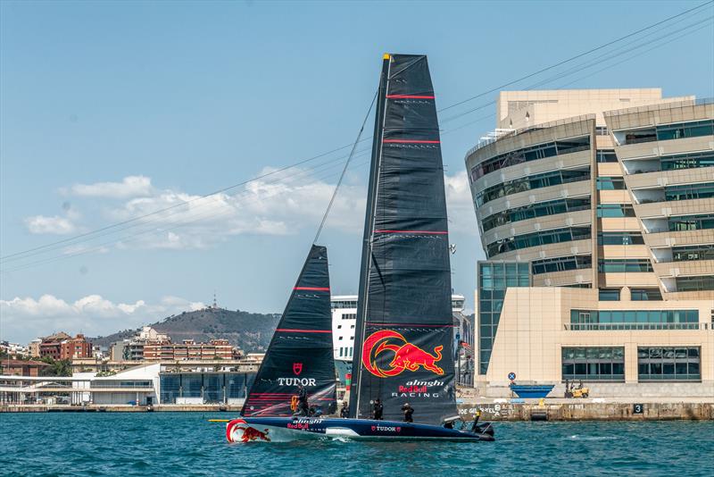 Alinghi Red Bull Racing - AC40  - Day 37 - June 23, 2023 - Barcelona - photo © Alex Carabi / America's Cup