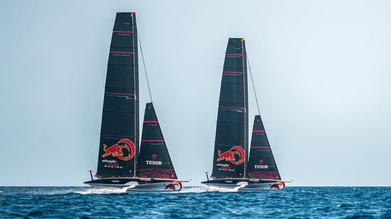 Alinghi Red Bull Racing - AC40  - Day 37 - June 23, 2023 - Barcelona photo copyright Alex Carabi / America's Cup taken at Société Nautique de Genève and featuring the AC40 class