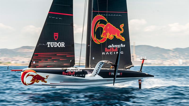 Alinghi Red Bull Racing - AC40  - Day 37 - June 23, 2023 - Barcelona photo copyright Alex Carabi / America's Cup taken at Société Nautique de Genève and featuring the AC40 class