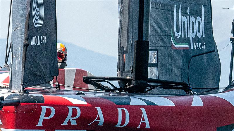 Luna Rossa Prada Pirelli - LEQ12 - Day 74 - June 26, 2023 - Cagliari photo copyright Ivo Rovira / America's Cup taken at Circolo della Vela Sicilia and featuring the AC40 class