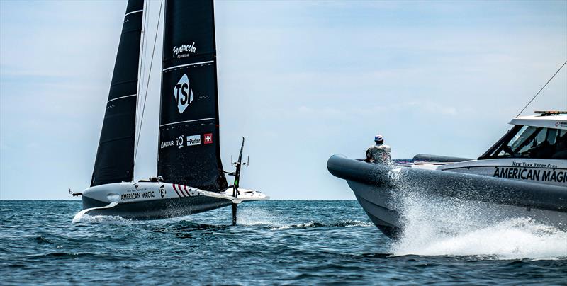 American Magic - LEQ12  - Day 33 - June 30, 2023 - Barcelona - photo © Paul Todd/America's Cup