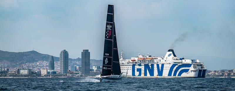 American Magic - LEQ12  - Day 33 - June 30, 2023 - Barcelona - photo © Paul Todd/America's Cup