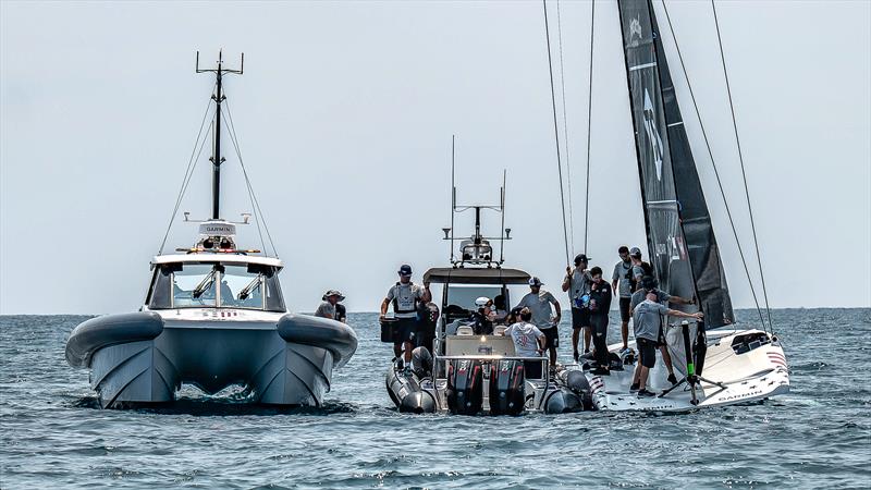American Magic - LEQ12  - Day 33 - June 30, 2023 - Barcelona photo copyright Paul Todd/America's Cup taken at New York Yacht Club and featuring the AC40 class