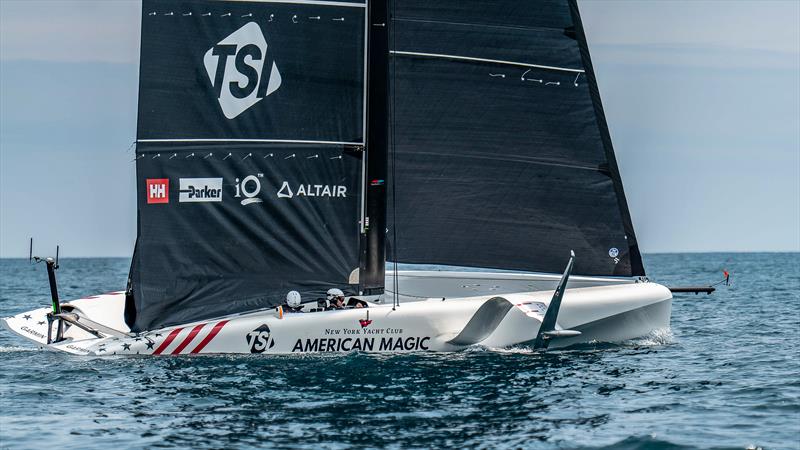 American Magic - LEQ12  - Day 33 - June 30, 2023 - Barcelona photo copyright Paul Todd/America's Cup taken at New York Yacht Club and featuring the AC40 class