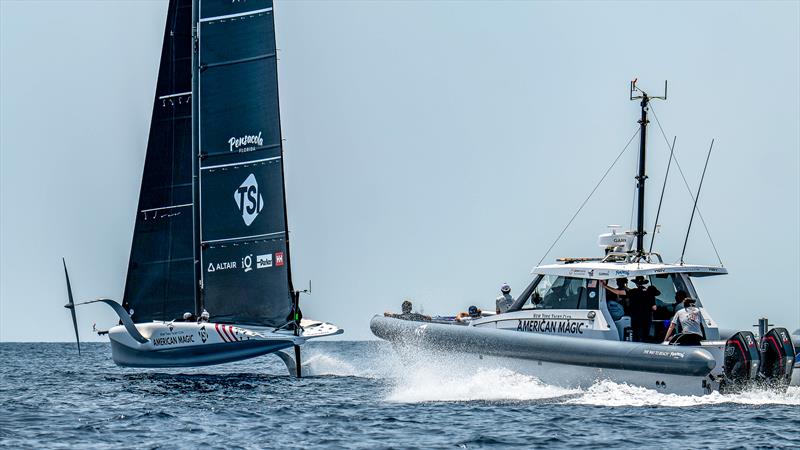 American Magic - LEQ12  - Day 33 - June 30, 2023 - Barcelona - photo © Paul Todd/America's Cup