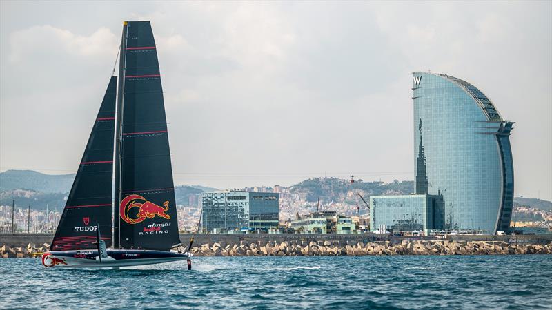 Alinghi Red Bull Racing - AC40  - Day 38 - June 30, 2023 - Barcelona - photo © Alex Carabi / America's Cup