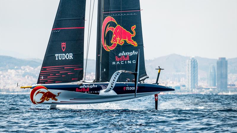 Alinghi Red Bull Racing - AC40  - Day 38 - June 30, 2023 - Barcelona - photo © Alex Carabi / America's Cup