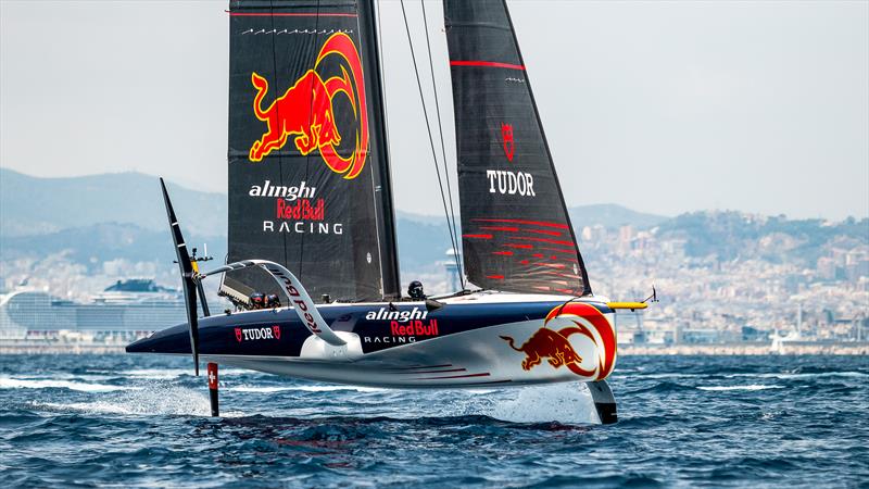 Alinghi Red Bull Racing - AC40  - Day 38 - June 30, 2023 - Barcelona - photo © Alex Carabi / America's Cup