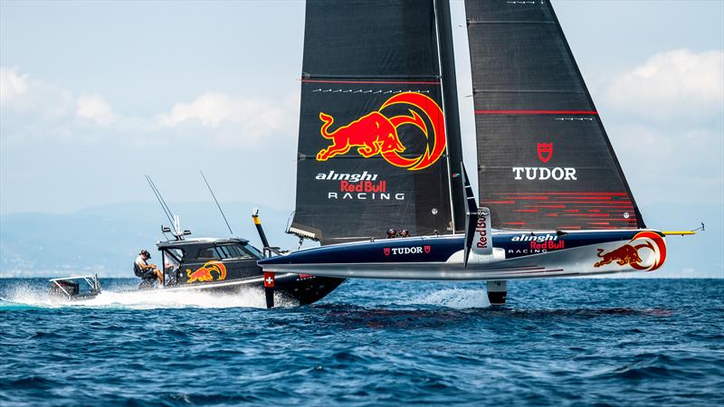 Alinghi Red Bull Racing - AC40  - Day 38 - June 30, 2023 - Barcelona - photo © Alex Carabi / America's Cup