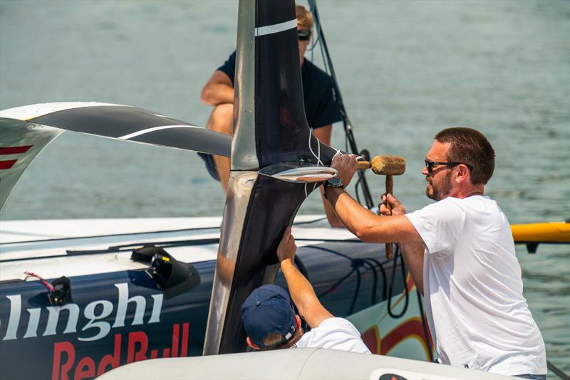 Alinghi Red Bull Racing - AC40  - Day 38 - June 30, 2023 - Barcelona - photo © Alex Carabi / America's Cup