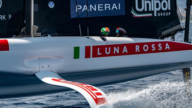 Luna Rossa Prada Pirelli - AC40 - Day 10 - July 3, 2023 - Cagliari - photo © Ivo Rovira / America's Cup