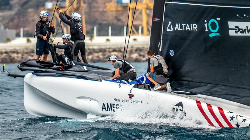 American Magic - LEQ12 - Day 34 - July 3, 2023 - Barcelona - photo © Paul Todd/America's Cup