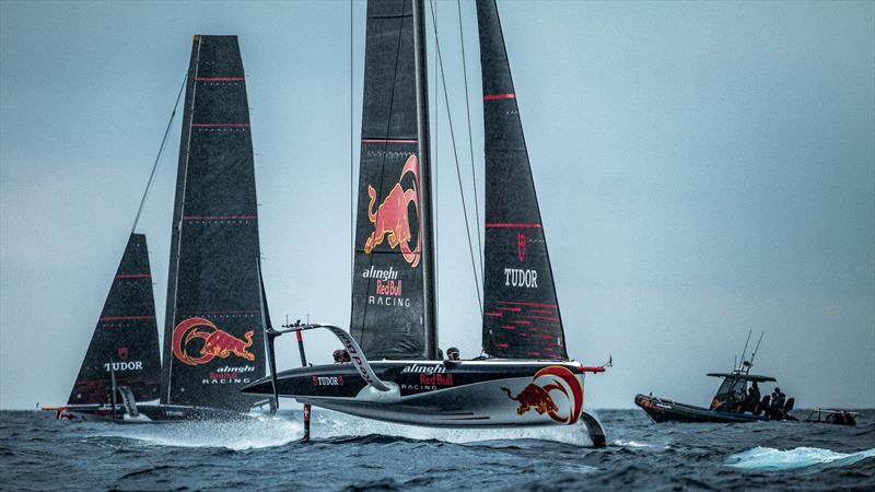 Alinghi Red Bull Racing - AC40 - Day 39 - July 5, 2023 - Barcelona - photo © Alex Carabi / America's Cup