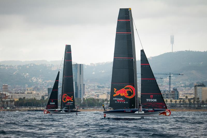 Alinghi Red Bull Racing - AC40  - Day 39 - July 5, 2023 - Barcelona - photo © Alex Carabi / America's Cup