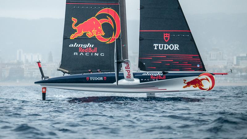 Alinghi Red Bull Racing - AC40  - Day 39 - July 5, 2023 - Barcelona - photo © Alex Carabi / America's Cup