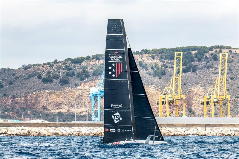 American Magic - LEQ12  - Day 35 - July 5, 2023 - Barcelona - photo © Paul Todd/America's Cup