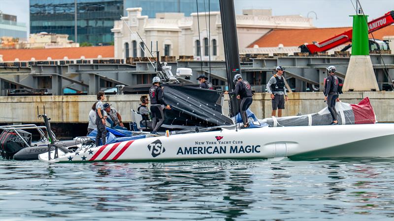 American Magic - LEQ12  - Day 35 - July 5, 2023 - Barcelona - photo © Paul Todd/America's Cup