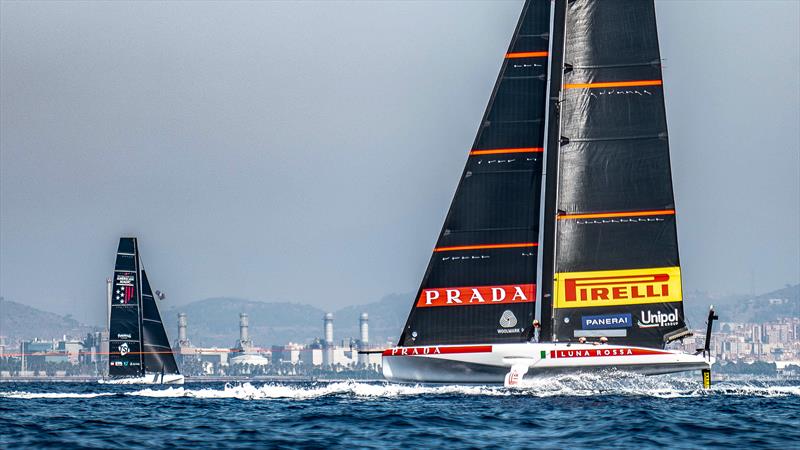 American Magic - LEQ12  - Day 36 - July 10, 2023 - Barcelona - photo © Paul Todd/America's Cup