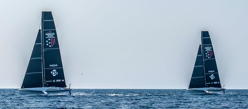 American Magic - LEQ12  - Day 36 - July 10, 2023 - Barcelona - photo © Paul Todd/America's Cup