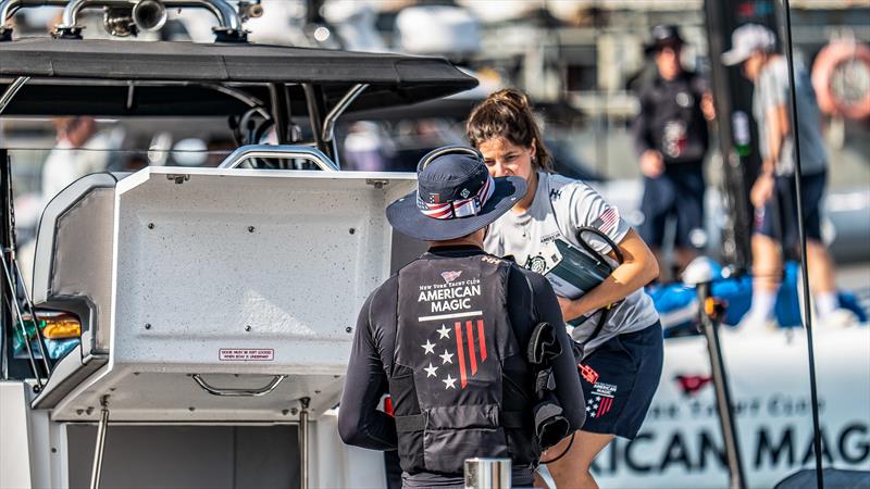 American Magic - LEQ12  - Day 36 - July 10, 2023 - Barcelona - photo © Paul Todd/America's Cup