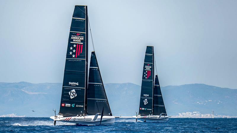 American Magic - LEQ12 - Day 40 - July 17, 2023 - Barcelona - photo © Paul Todd/America's Cup