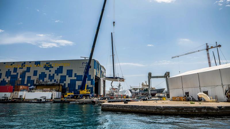 Alinghi Red Bull Racing base - July 17, 2023 - Barcelona - photo © Paul Todd/America's Cup