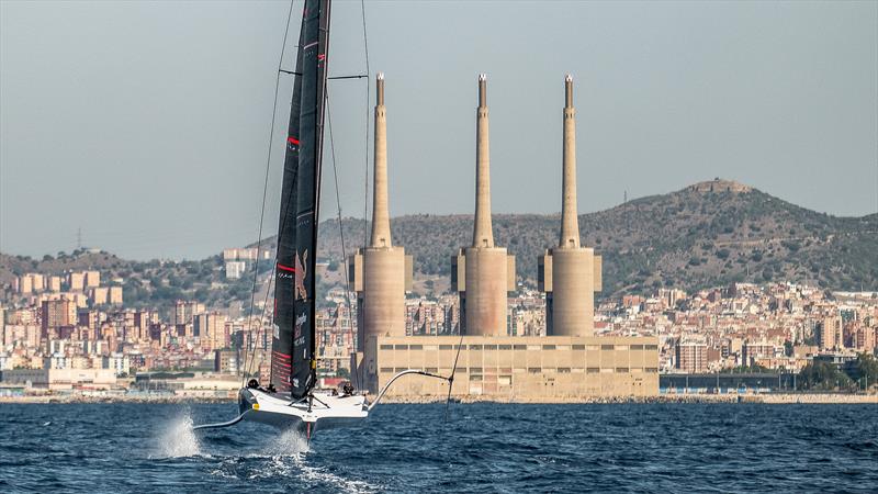 Alinghi Red Bull Racing - AC40  - Day 42 - July 17, 2023 - Barcelona photo copyright Alex Carabi / America's Cup taken at Société Nautique de Genève and featuring the AC40 class