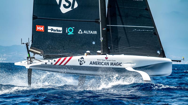 American Magic - LEQ12  - Day 41 - July 18, 2023 - Barcelona - photo © Paul Todd/America's Cup