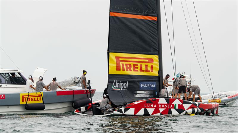 Luna Rossa Prada Pirelli - LEQ12  - Day 76 - July 18, 2023 - Barcelona - photo © Alex Carabi / America's Cup