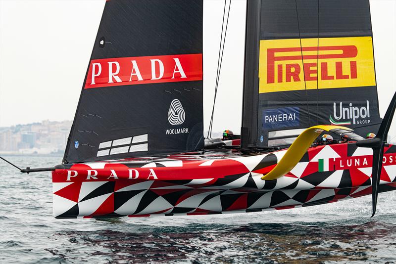 Luna Rossa Prada Pirelli - LEQ12  - Day 76 - July 18, 2023 - Barcelona photo copyright Alex Carabi / America's Cup taken at Circolo della Vela Sicilia and featuring the AC40 class