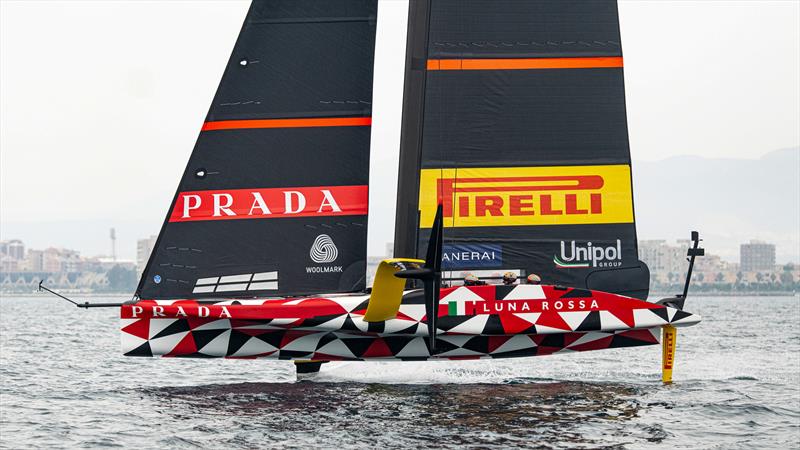 Luna Rossa Prada Pirelli - LEQ12  - Day 76 - July 18, 2023 - Barcelona photo copyright Alex Carabi / America's Cup taken at Circolo della Vela Sicilia and featuring the AC40 class