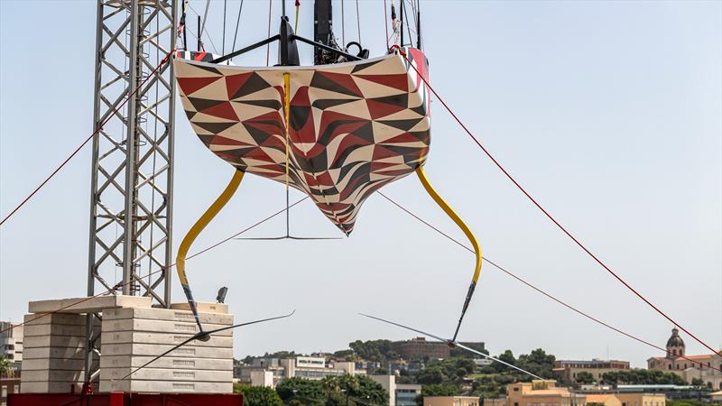 Luna Rossa Prada Pirelli - LEQ12  - Day 77 - July 19, 2023 - Barcelona photo copyright Alex Carabi / America's Cup taken at Circolo della Vela Sicilia and featuring the AC40 class