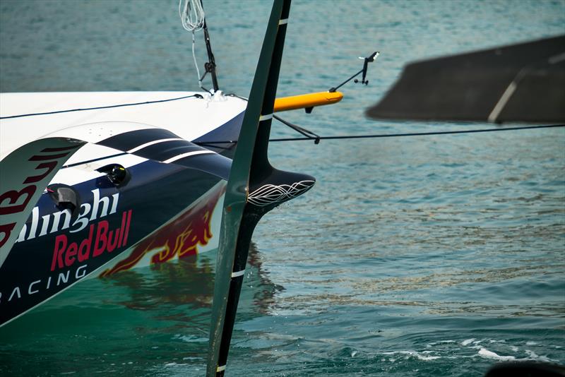 Alinghi Red Bull Racing - AC40  - Day 43 - July 19, 2023 - Barcelona photo copyright Alex Carabi / America's Cup taken at Société Nautique de Genève and featuring the AC40 class