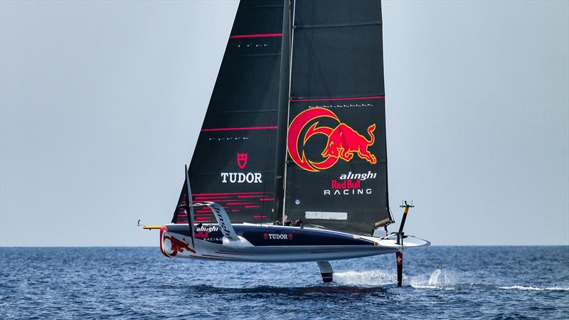 Alinghi Red Bull Racing - AC40  - Day 43 - July 19, 2023 - Barcelona photo copyright Alex Carabi / America's Cup taken at Société Nautique de Genève and featuring the AC40 class