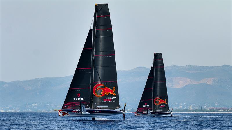 Alinghi Red Bull Racing - AC40 - Day 43 - July 19, 2023 - Barcelona - photo © Alex Carabi / America's Cup