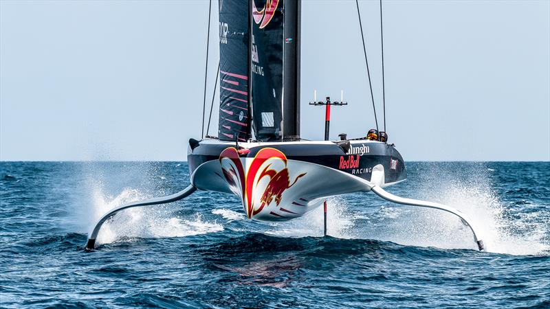 Alinghi Red Bull Racing - AC40 - Day 44 - July 20, 2023 - Barcelona - photo © Alex Carabi / America's Cup