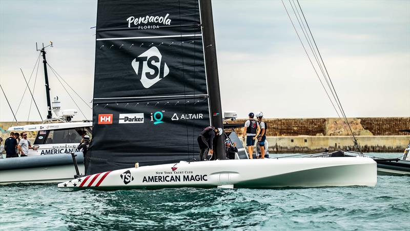 American Magic - LEQ12 - Day 42 - July 21, 2023 - Barcelona - photo © Paul Todd/America's Cup