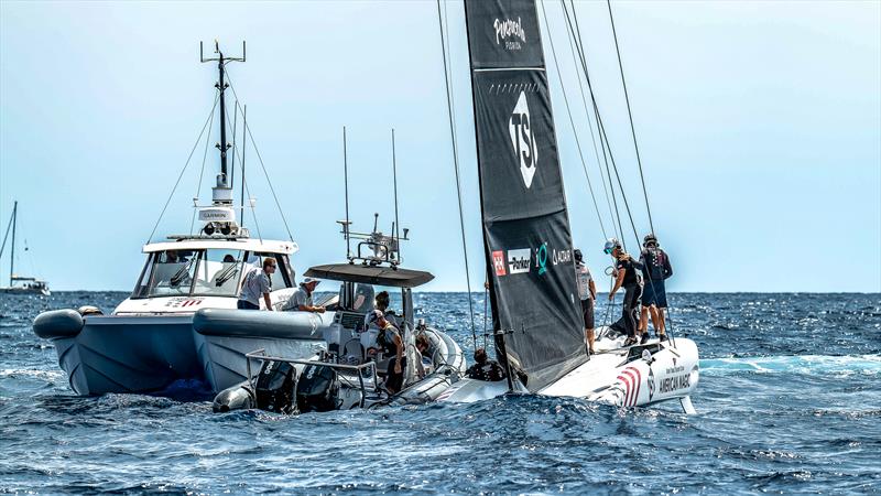 American Magic - LEQ12  - Day 43 - July 22, 2023 - Barcelona - photo © Paul Todd/America's Cup