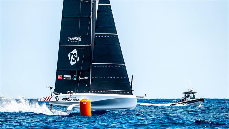 American Magic - LEQ12  - Day 43 - July 22, 2023 - Barcelona - photo © Paul Todd/America's Cup