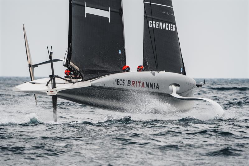 INEOS Britannia Team - Day 1 - AC40 - July 24, 2023 photo copyright Cameron Gregory taken at Royal Yacht Squadron and featuring the AC40 class