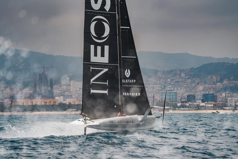 INEOS Britannia Team - Day 1 - AC40 - July 24, 2023 photo copyright Cameron Gregory taken at Royal Yacht Squadron and featuring the AC40 class