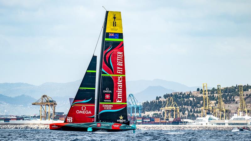 Emirates Team NZ - AC75 - Day 26 - July 26, 2023 - Barcelona - photo © Paul Todd/America's Cup