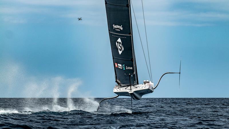 American Magic - LEQ12  - Day 46 - July 27, 2023 - Barcelona - photo © Paul Todd/America's Cup