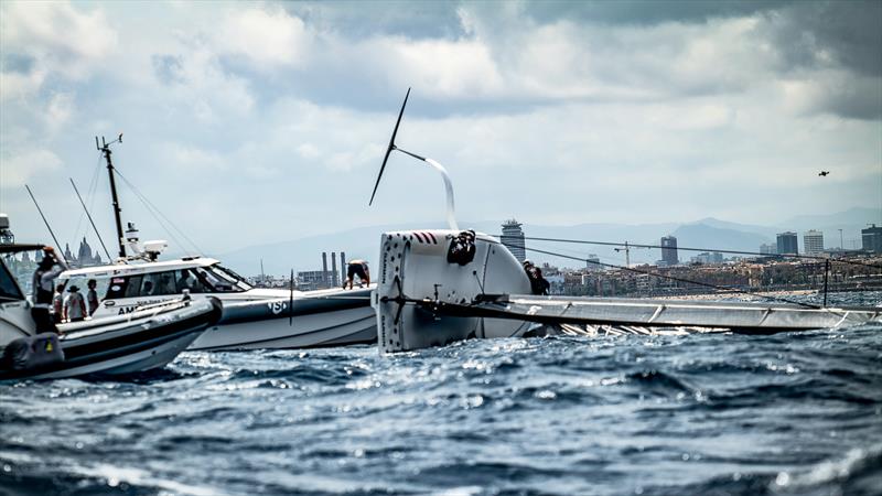 American Magic - LEQ12  - Day 46 - July 27, 2023 - Barcelona - photo © Paul Todd/America's Cup